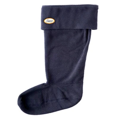 Image of Jileon Fleece Welly Socks For Men Soft Warm Boot (Blue Large)
