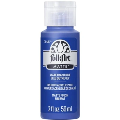 Image of Plaid:Craft Acrylic Paint, Ultramarine, 2 oz