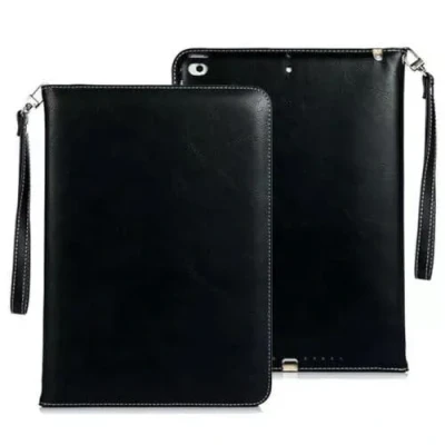 Image of For iPad 10.2 inch 10th Generation, 9th Generation 2021,8th Gen 2020,7th 2019 (iPad 7, 8, 9,iPad 10) Premium Luxury Leather Case Cover Auto Wake/Sleep, Flip Stand (Black)