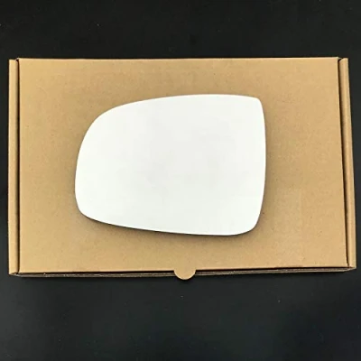 Image of Fits Nissan Note 2006 to 2012 Convex Wing Mirror Glass LEFT HAND (UK Passenger Side)