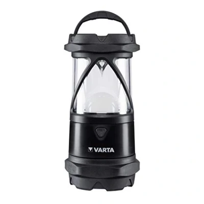Image of VARTA Indestructible L30 Pro COB LED, Lantern, incl. 6X AA Longlife Power Batteries, Waterproof and dust Resistant, absorbs Impact, Break Proof Lens Reflector, Black