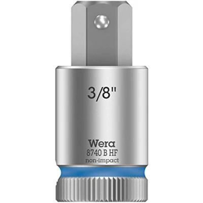 Image of Wera 8740 B HF Zyklop In Hex Plus holding function bit socket, 3/8&quot; drive, 3/8&quot;x38.5mm, 05003093001