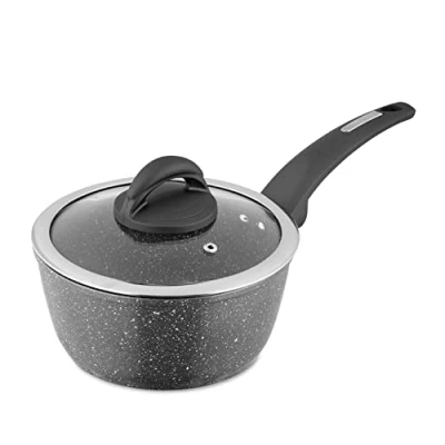 Image of Tower Cerastone 18cm Forged Saucepan Graphite