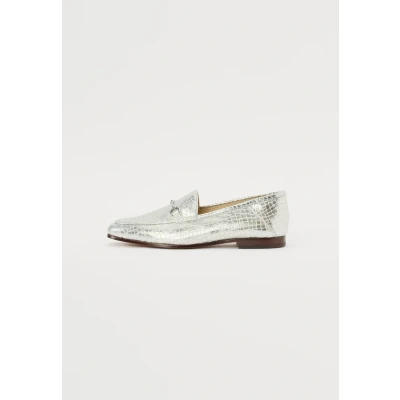 Image of Sam Edelman Loraine Slipons, Women&#039;s, Size: 3.5, Soft silver Leather