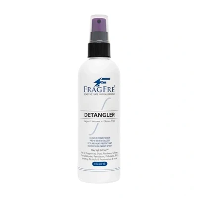 Image of Hair Detangler Spray 8 oz Leave in Conditioner for Sensitive Skin and Scalp Styling Heat Protectant Fragrance Free Paraben Hypoallergenic Gluten Vegan Cruelty