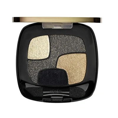 Image of L&#039;Oreal Color Riche Quad Luminous Eye Shadow P14 Golden Black