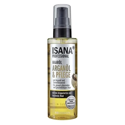 Image of Isana Professional Hair Oil Care with Argan &amp; Sunflower Oil, 100 ML