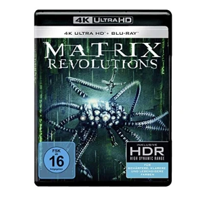Image of Matrix Revolutions 4K, 2 UHD Blu ray
