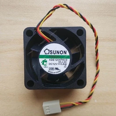 Image of CYRMZAY Compatible for SUNON 4CM 40 * 20mm 12V 0.6W KDE1204PKV2 3Pin Cooling Fan