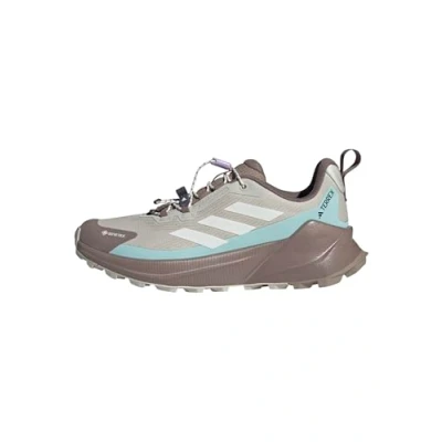 Image of adidas Women&#039;s Terrex Trailmaker 2 Gore TEX Speed LACE Hiking Shoes, Wonder Alumina/Off White/semi Flash Aqua, 4 UK