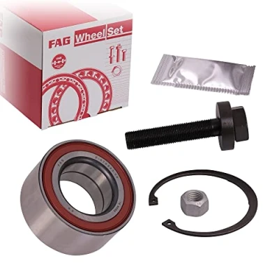 Image of 1001718, 1497386, 6M211A047AA, 7201008, 7201008WB Wheel bearing kit FAG 713 6104 50 Photo corresponds to scope of supply 80mm FORD: Galaxy Mk1 MPV