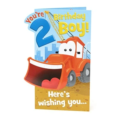 Image of UK Greetings Age 2 Birthday Card