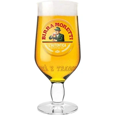 Image of 2 x Birra Moretti Pint Glass, 1 pints