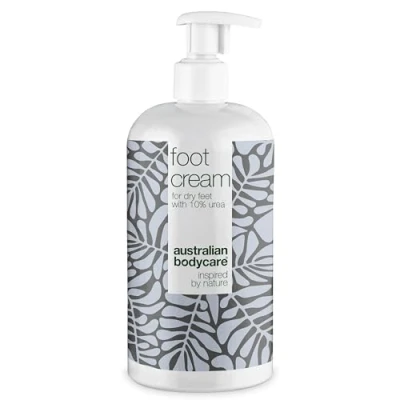 Image of Foot Cream from Australian Bodycare 500ml Hard Skin Remover for Women &amp; Men Treatment against Hard, very Dry Cracked Feet with 10% Urea Care Sweaty Tea Tree Oil