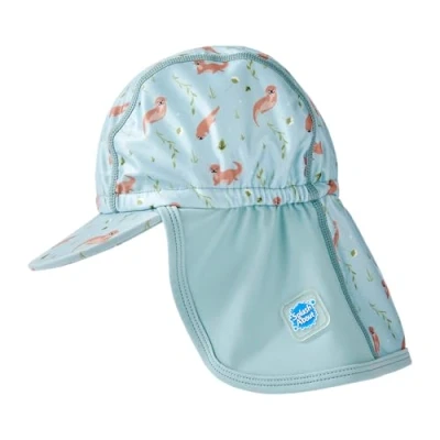Image of Splash About Unisex Baby Legionnaire Hat, Playful Otters, 3 6 Years EU