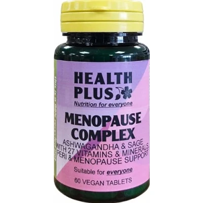 Image of Health Plus Menopause Complex : Women&#039;s Supplement 60 Tablets, in a Planet Friendly 99% Recycled Pot