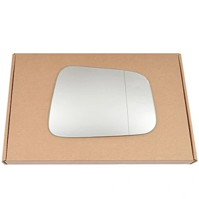 Image of Less4spares Wing Mirror Glass Right Compatible with Honda Jazz 2005 2008 STICK ON Driver Off Side Blind Spot