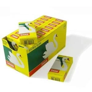 Image of SWAN Extra Slim Cigarette Smoking Filter Tips 120 per Pack 2 Packs