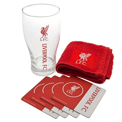 Image of Liverpool FC Official Mini Bar Set Red One size