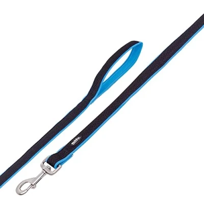 Image of Nobby Preno Mesh Lead, Light Blue, L: 120 cm, W: 25/35 mm, Pack of 1