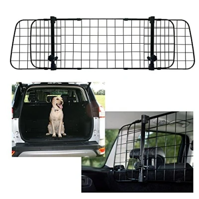 Image of UKB4C Car Headrest Black Mesh Dog Guard