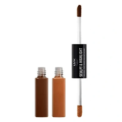 Image of NYX Professional Makeup Sculpt &amp; Highlight Face Duo Cream Contour Espresso/Honey, 0.021 kg