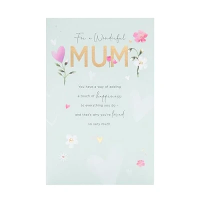 Image of UK Greetings Birthday Card for Mum Loving Design Thinking of You Range