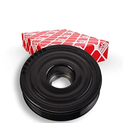 Image of 1230300Q0A, 1230300Q1D crankshaft Pulley FEBI BILSTEIN 105958 7PK 156,5mm 6 for NISSAN: Qashqai / Qashqai+2 I, X Trail, Trail