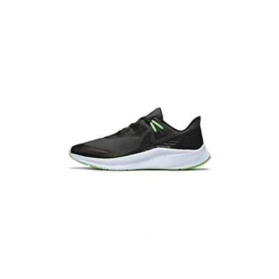 Image of NIKE Quest 3 Shield Mens Running Trainers CQ8894 Sneakers Shoes (UK 8 US 9 EU 42.5, Black Obsidian Mist 010)