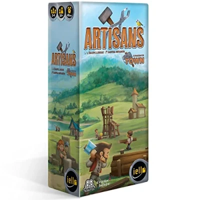 Image of Iello Little Town: Artisans Board Game Ages 10+ 2 4 Players 45 Minutes Playing Time