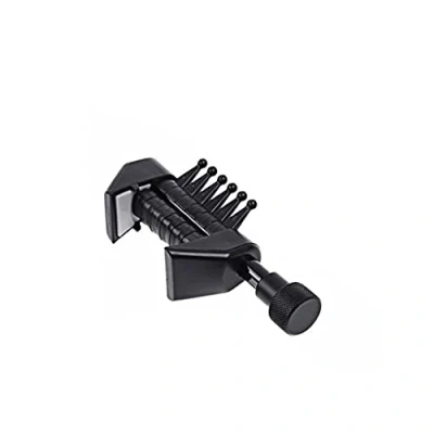 Image of Alnicov Multifunction 6 Chord Capo,Open Tuning Spider Chords,Portable Alternative Guitar Capo for Acoustic Strings,Black