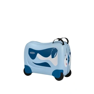 Image of Samsonite Dream Rider Children&#039;s Luggage, 51 cm, 28 L, Blue (Puppy P.), Standard Size, Luggage
