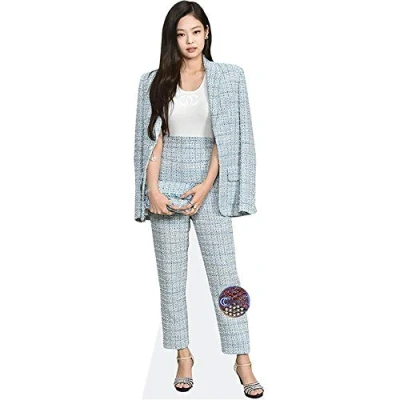 Image of Jennie (Blue Suit) Mini Size Cutout