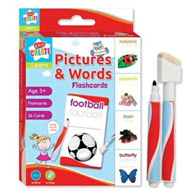 Image of Kids Create Pictures &amp; Words Flash Cards