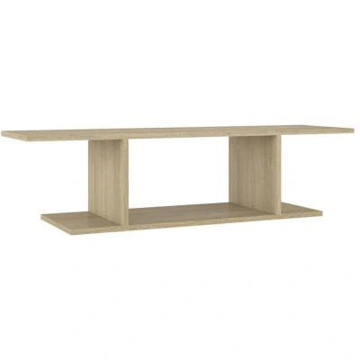 Image of vidaXL Wall Mounted TV Cabinet Sonoma Oak 103x30x26.5 cm
