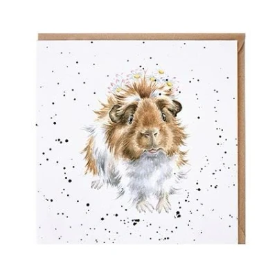 Image of Wrendale Designs &#039;Grinny Pig&#039; Card