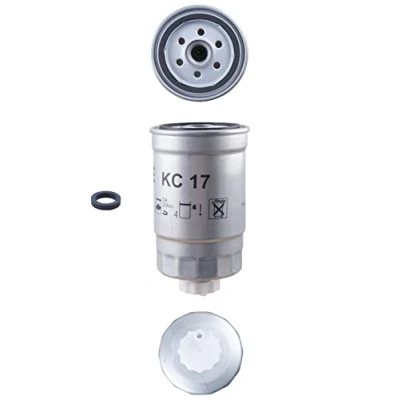 Image of 05500374, 96222500 Fuel Filter MAHLE ORIGINAL KC 8 Spin on MAN: TGX, DAF: CF
