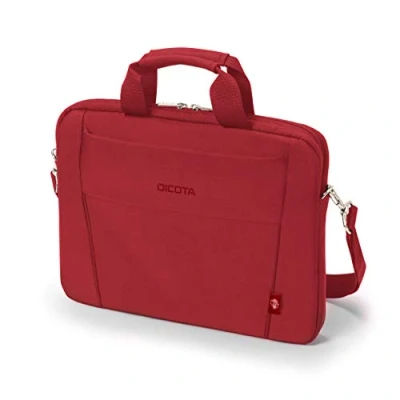 Image of DICOTA Eco Slim Case BASE 35.8 cm (14.1&quot;) Briefcase Red