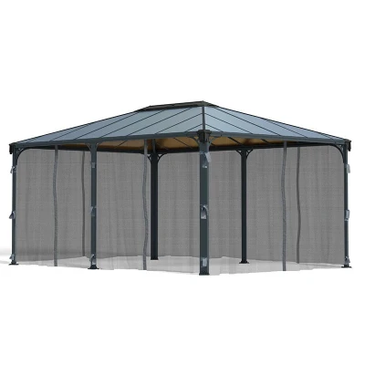 Image of Palram Canopia Gazebo Netting for Milano 4300 and Martinique 5000 Gazebos