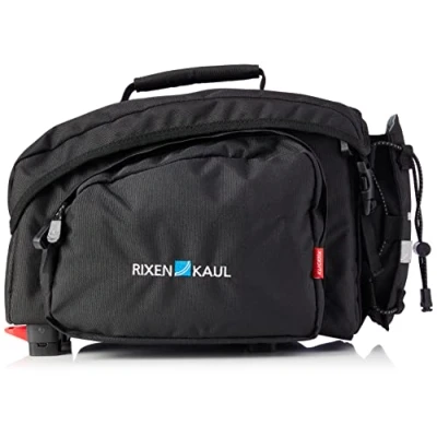 Image of KLICKfix Bike bag Rackpack 1 for Racktime pannier rack bag, black, 35 x 28 22 cm