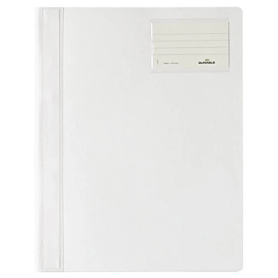Image of Durable 250007 Slip Folder, A4 Extra Wide (Pack of 25) Whitely