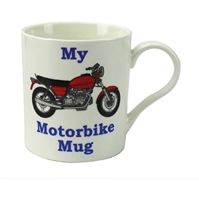 Image of My Motorbike Fine China Novelty Mug in Gift Box