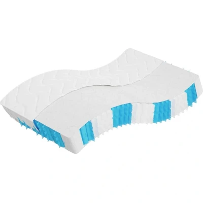 Image of vidaXL Pocket Spring Mattress Medium Firm 120x200 cm