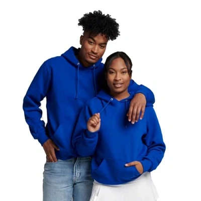 Image of Russell athletic Men&#039;s Dri power Fleece hoodies, Royal, XXL UK