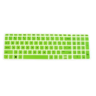 Image of Keyboard Protector Skin Film Cover Green for HP Pavilion 15 Laptop