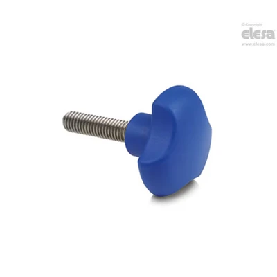 Image of ELESA Solid knob VTT.50 SST p M10x40 VD