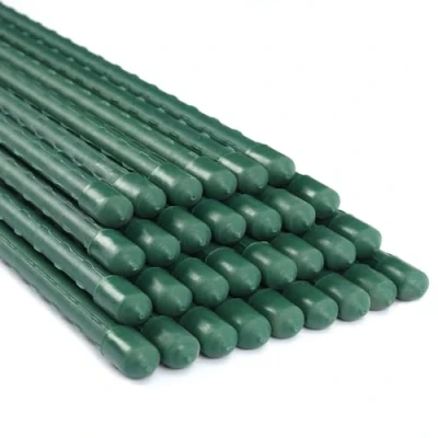 Image of Tingyuan 25 Pack Garden Stakes 8mm x 60cm Plant Sturdy Support