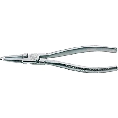 Image of HAZET 1846A 0 139 mm Circlip Pliers Chrome Plated/Steel Grey