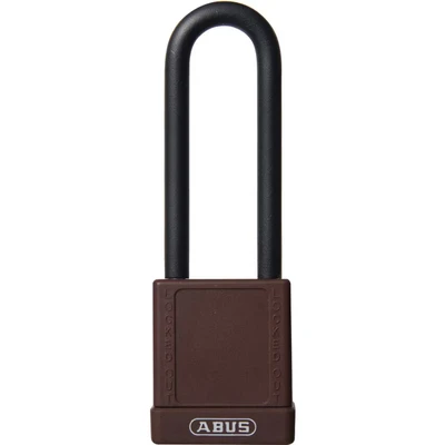 Image of Abus 74/40HB75 40mm Aluminium Padlock 1 Key 75mm Long Shackle Brown