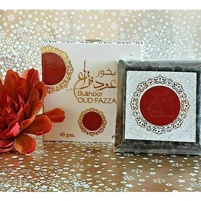 Image of Bakhoor, Arabian Incense Home Fragrances, 40 grams Bukhoor In 30+ Varities (Oud Fazza)